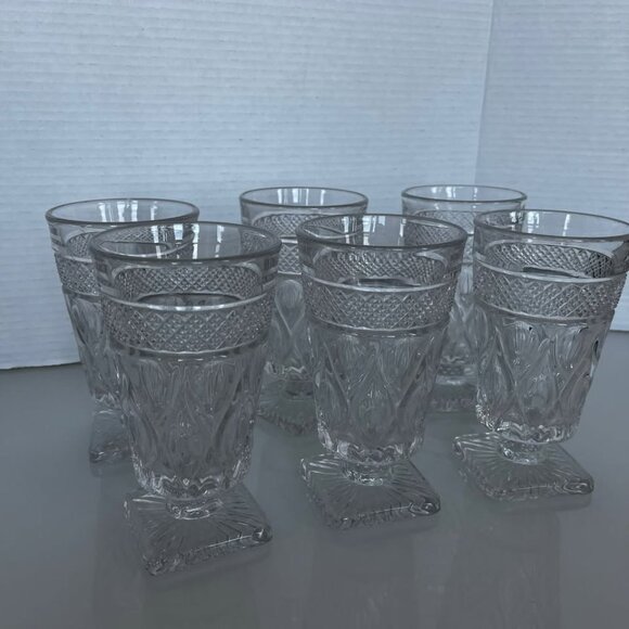 Vintage Imperial Cape Cod Style Drinking Glasses – Set of 6 - Picture 3 of 8